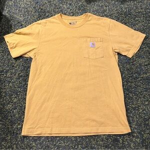Carhartt Yellow Pocket T (M, loose fit)